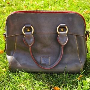 Dooney and Bourke Cameron Satchel in color slate